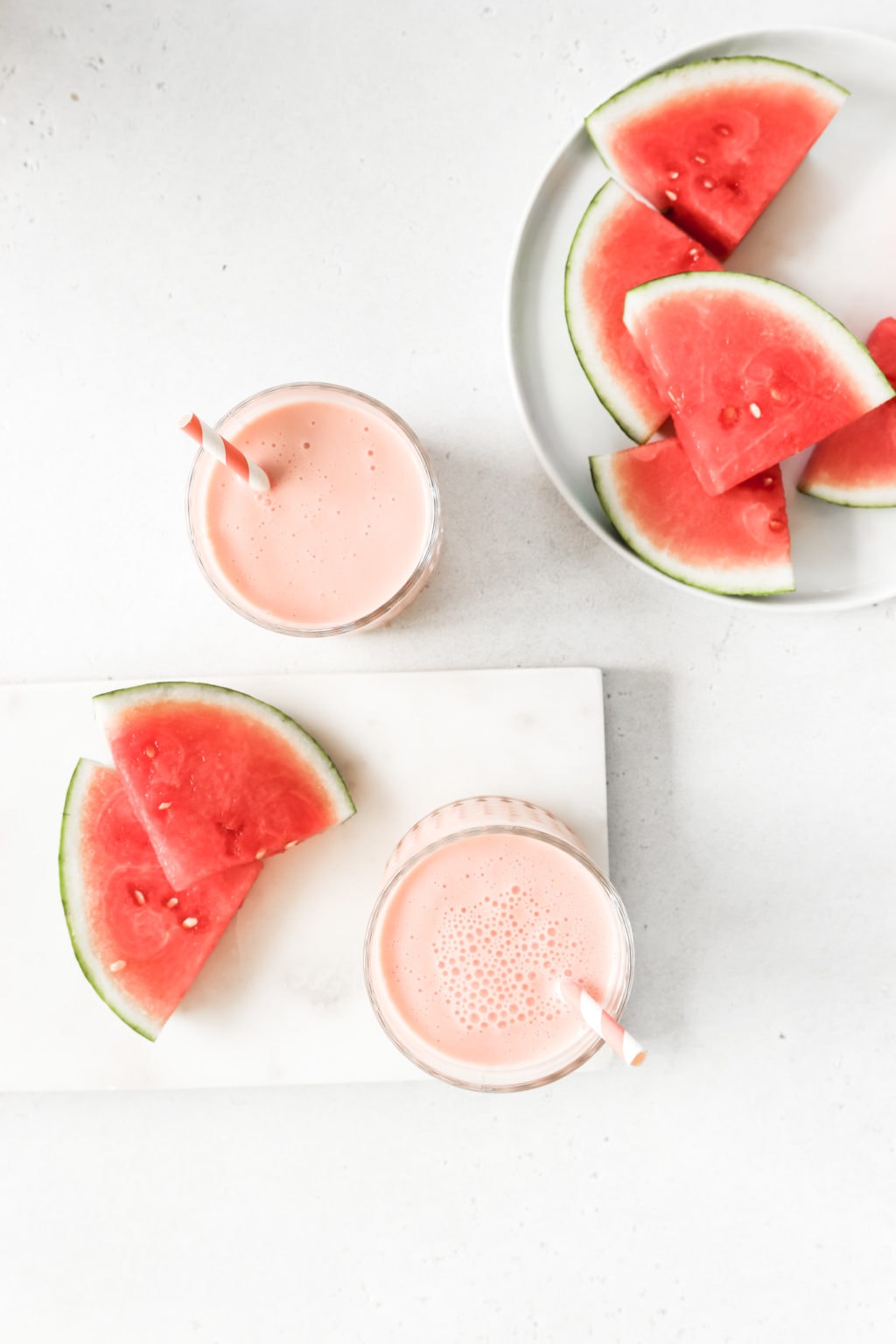 Watermelon Smoothie Cup with Straw - Free Download Images High
